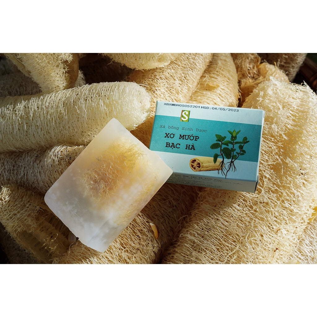 Loofah & Peppermint Herbal Soap