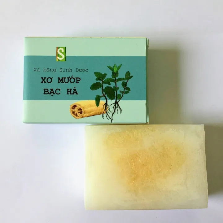 Loofah & Peppermint Herbal Soap