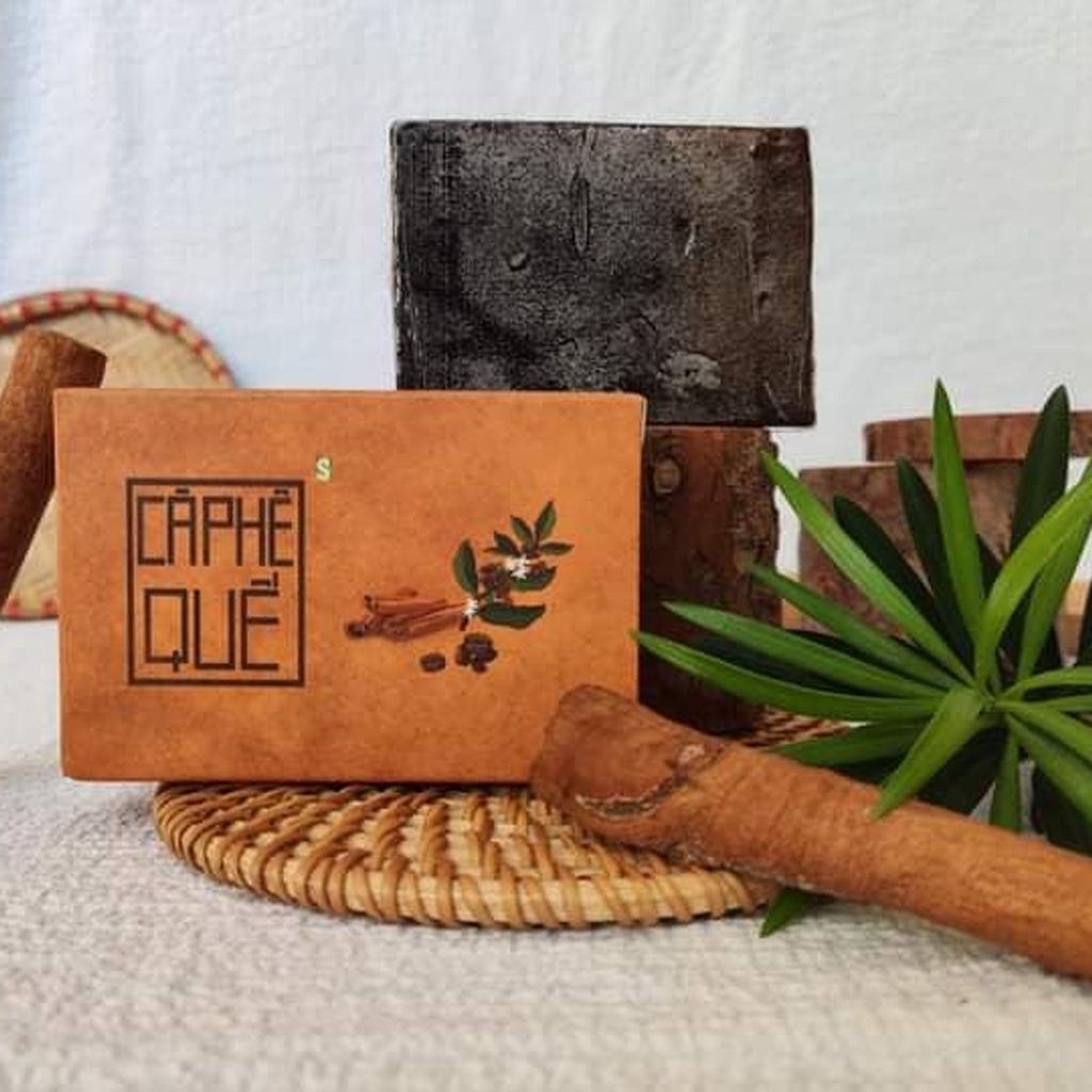 Coffee - Cinnamon Soap + Turmeric - Lemongrass Soap (2 Bars)
