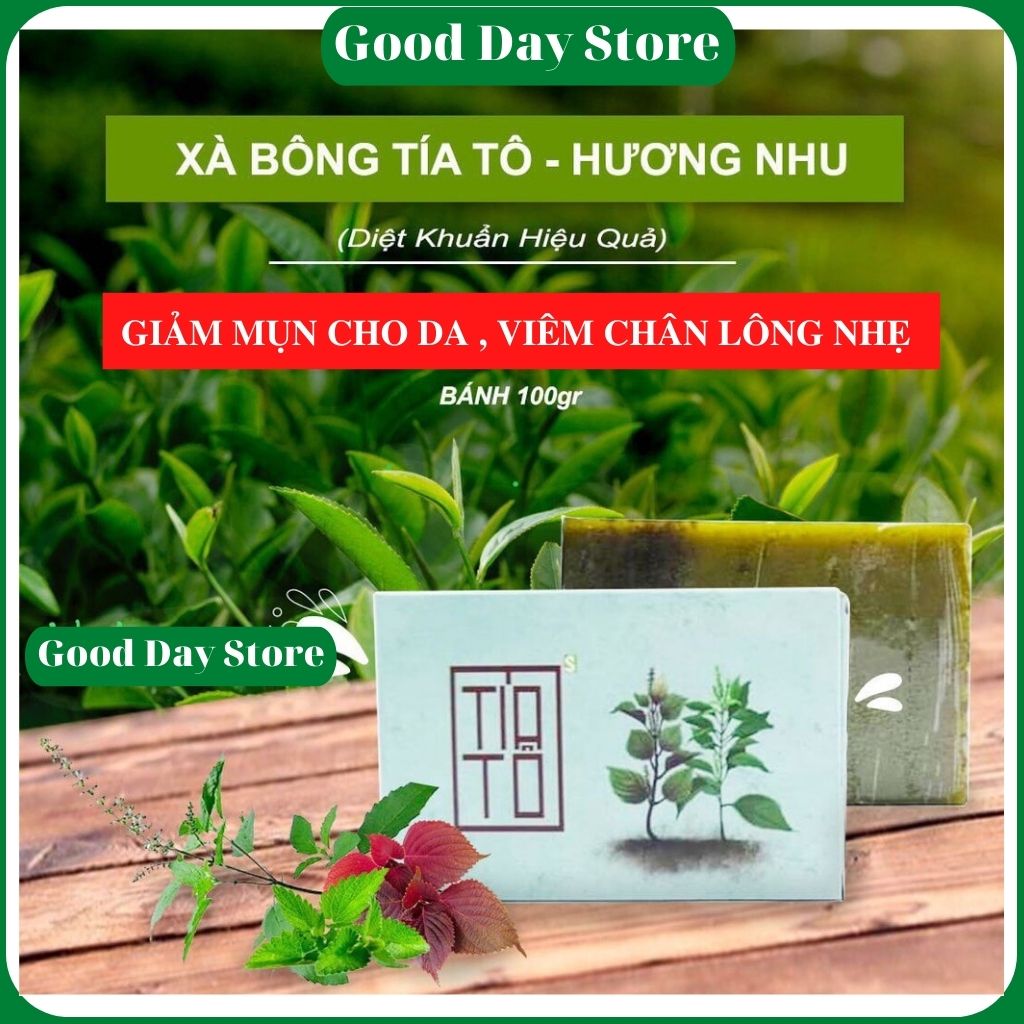 Herbal Soap Combo – Perilla Soap & Loofah Lemongrass Soap (2 Bars)